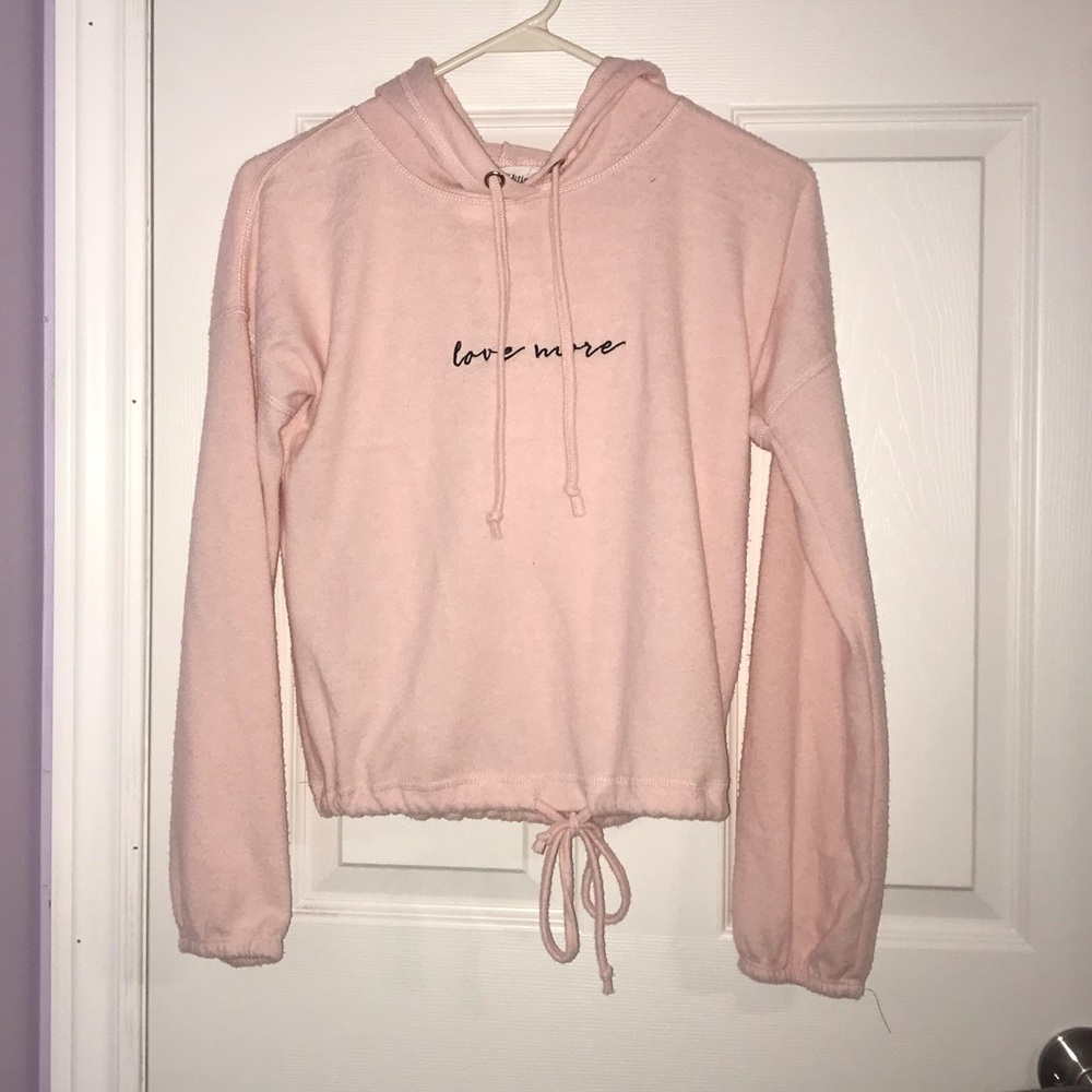 M Kids Light Pink Weekend Edition hoodie